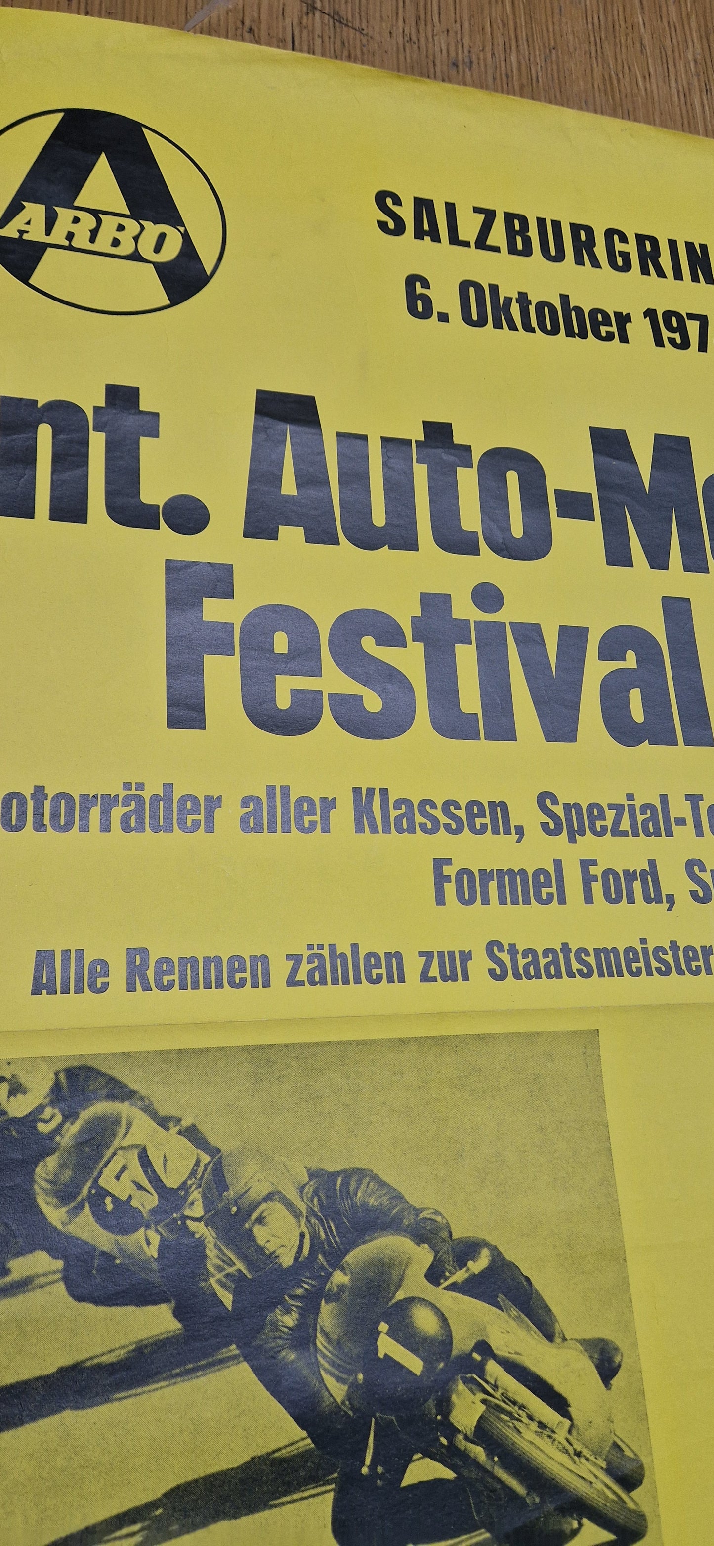 NOS 1974 VINTAGE INTERNATIONAL CAR AND MOTORCYCLE FESTIVAL SALZBURGRING