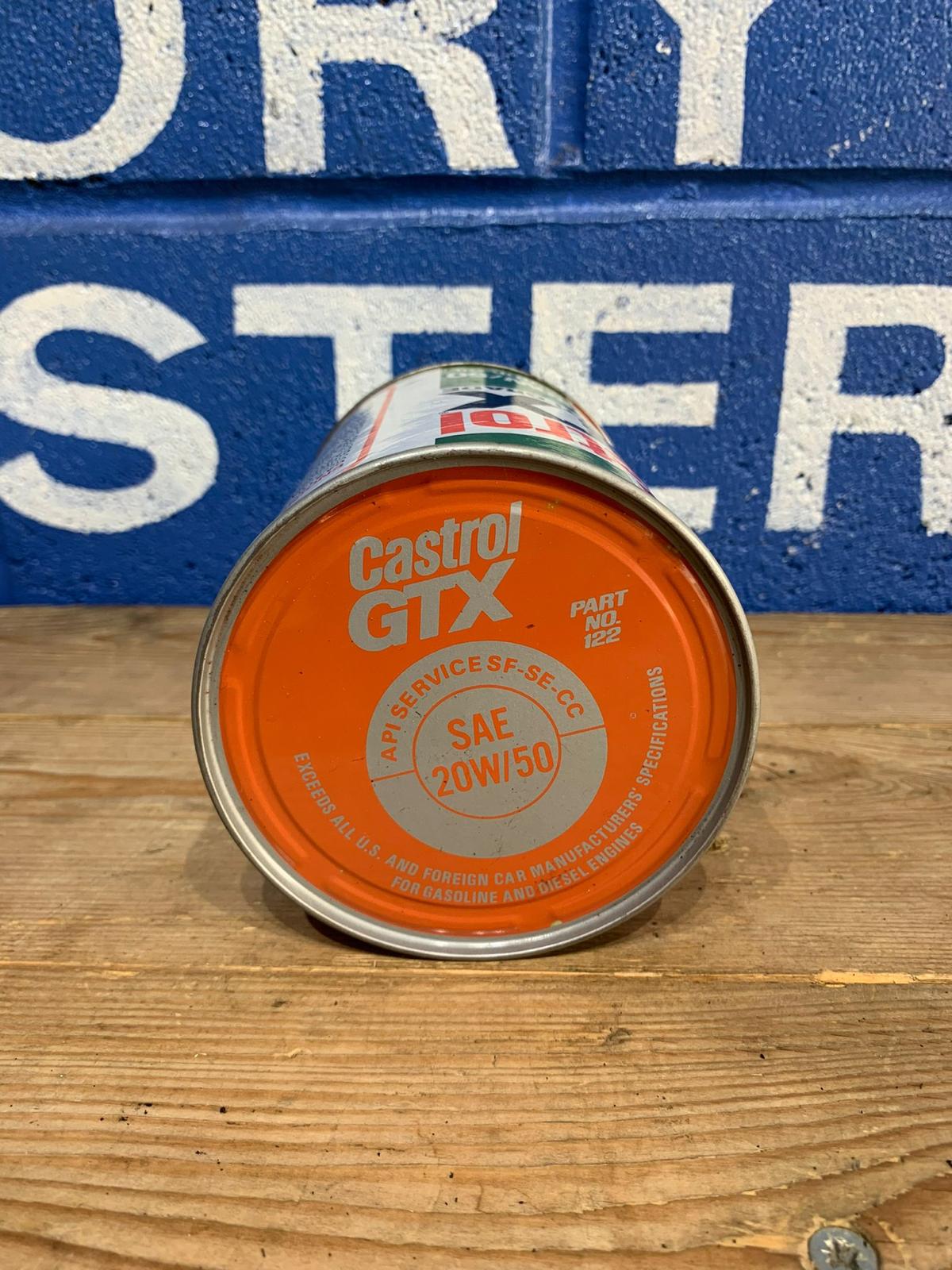 CASTROL GTX SUPER MULTI-GRADE 20W/50 MOROR OIL