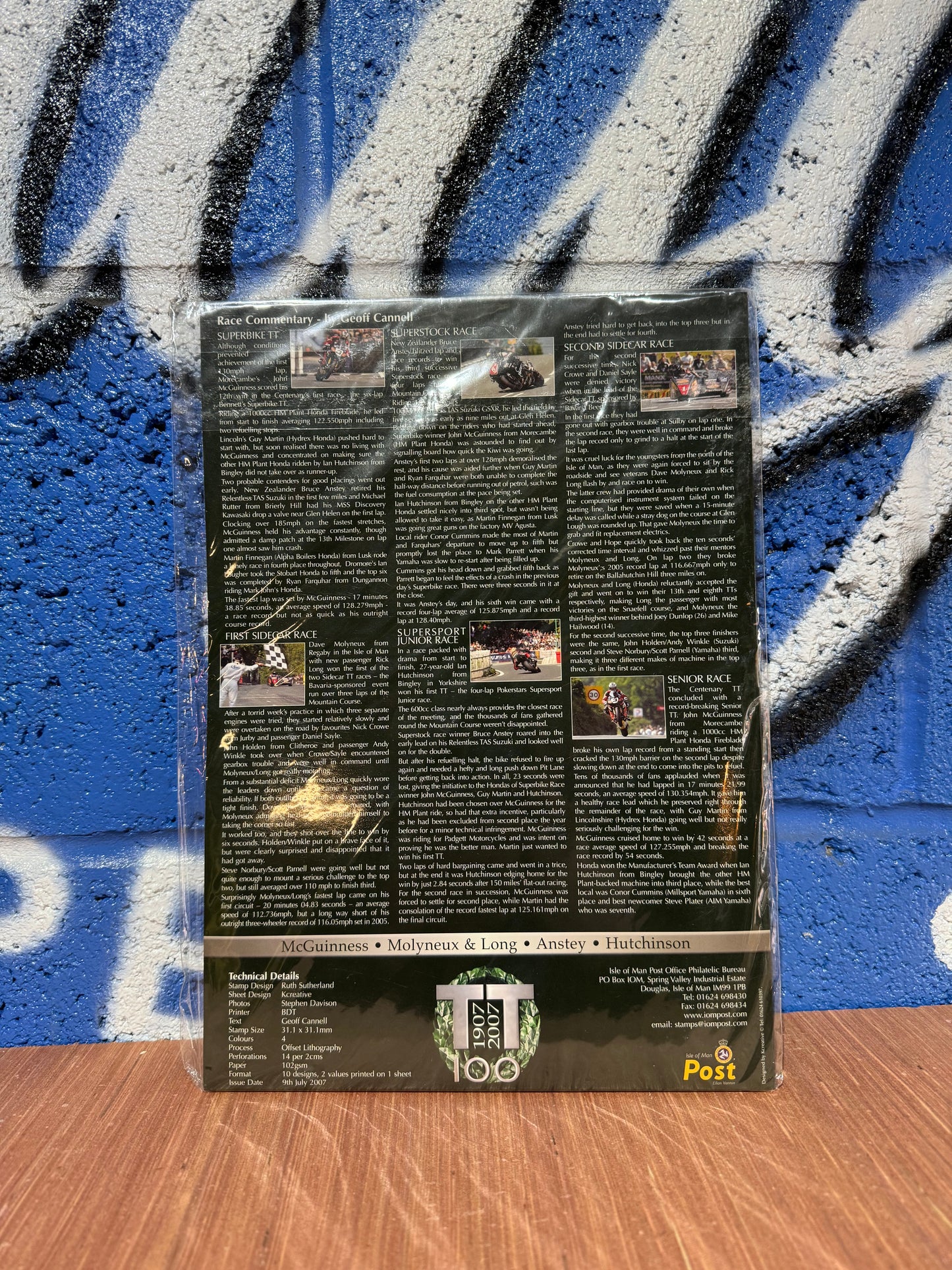 TT ISLE OF MAN 100TH ANNIVERSARY WINNERS BOOK