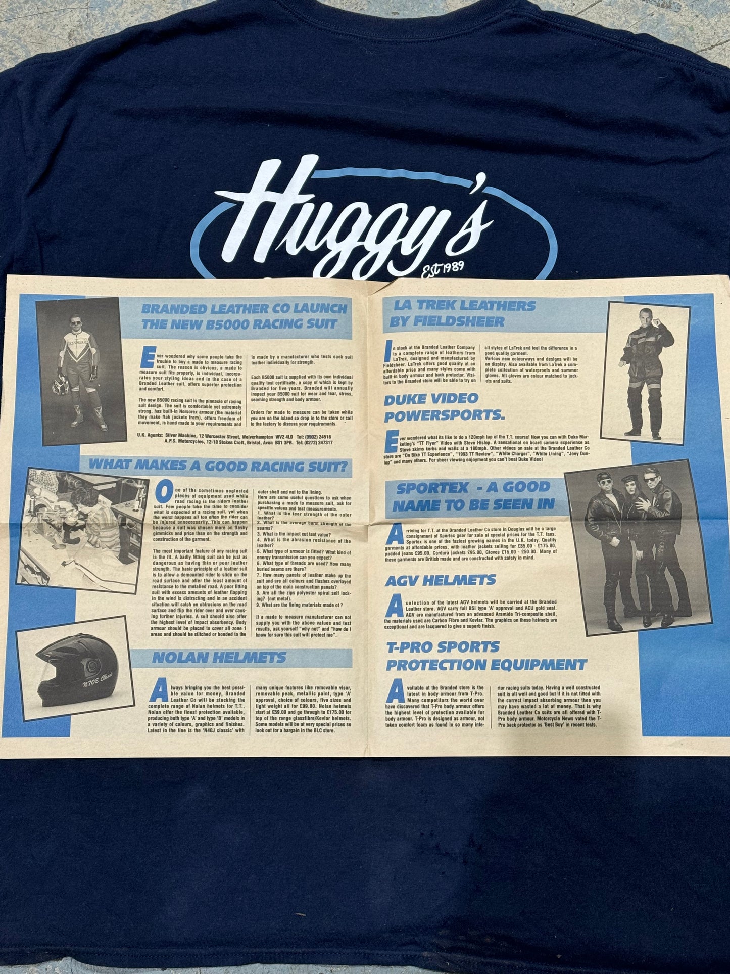 VINTAGE TT NEWS JUNE 1994 BRANDED LEATHER COMPANY BOOKLET