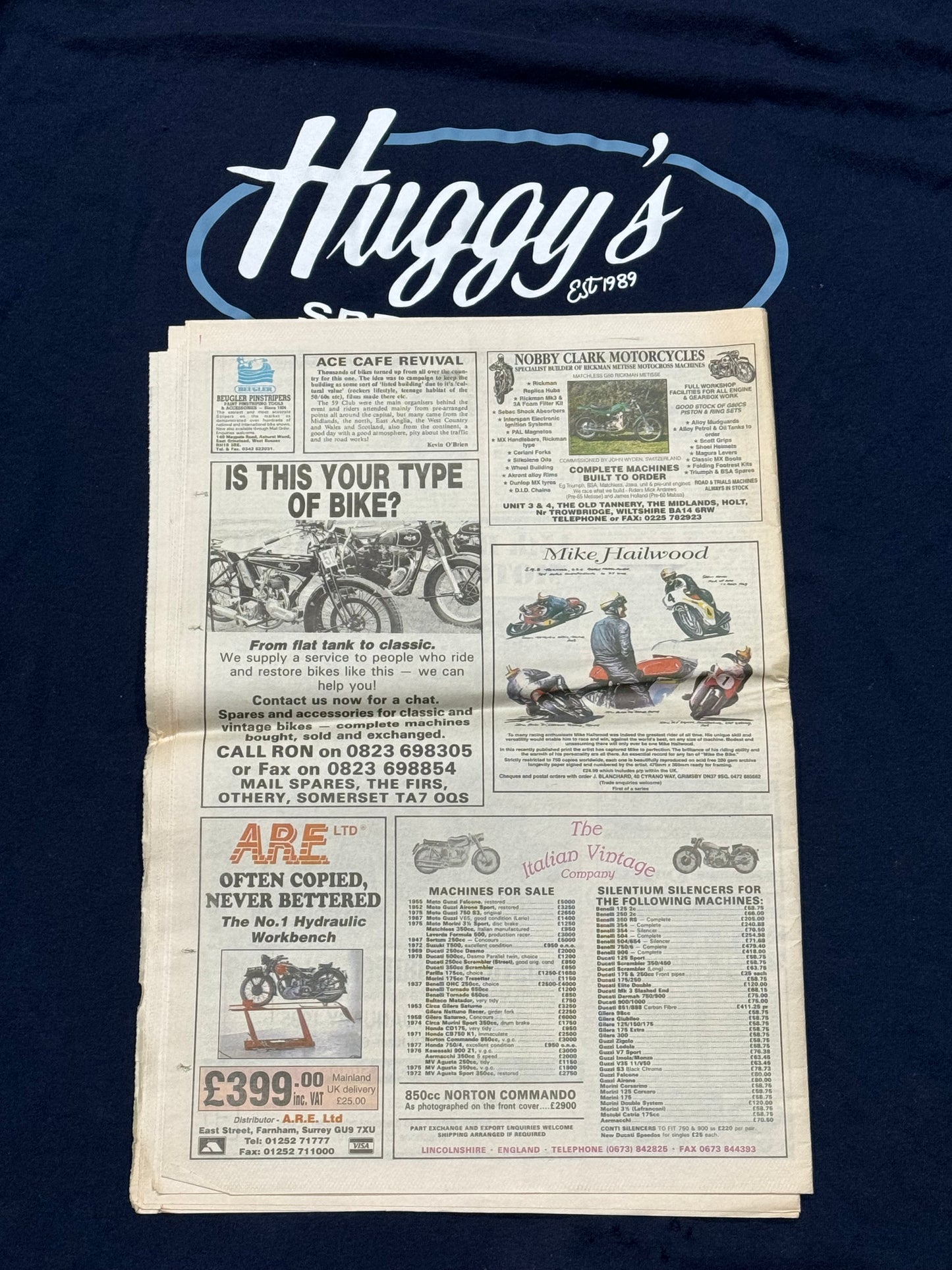 VINTAGE NOVEMBER 1994 OLD BIKE MART BOOKLET