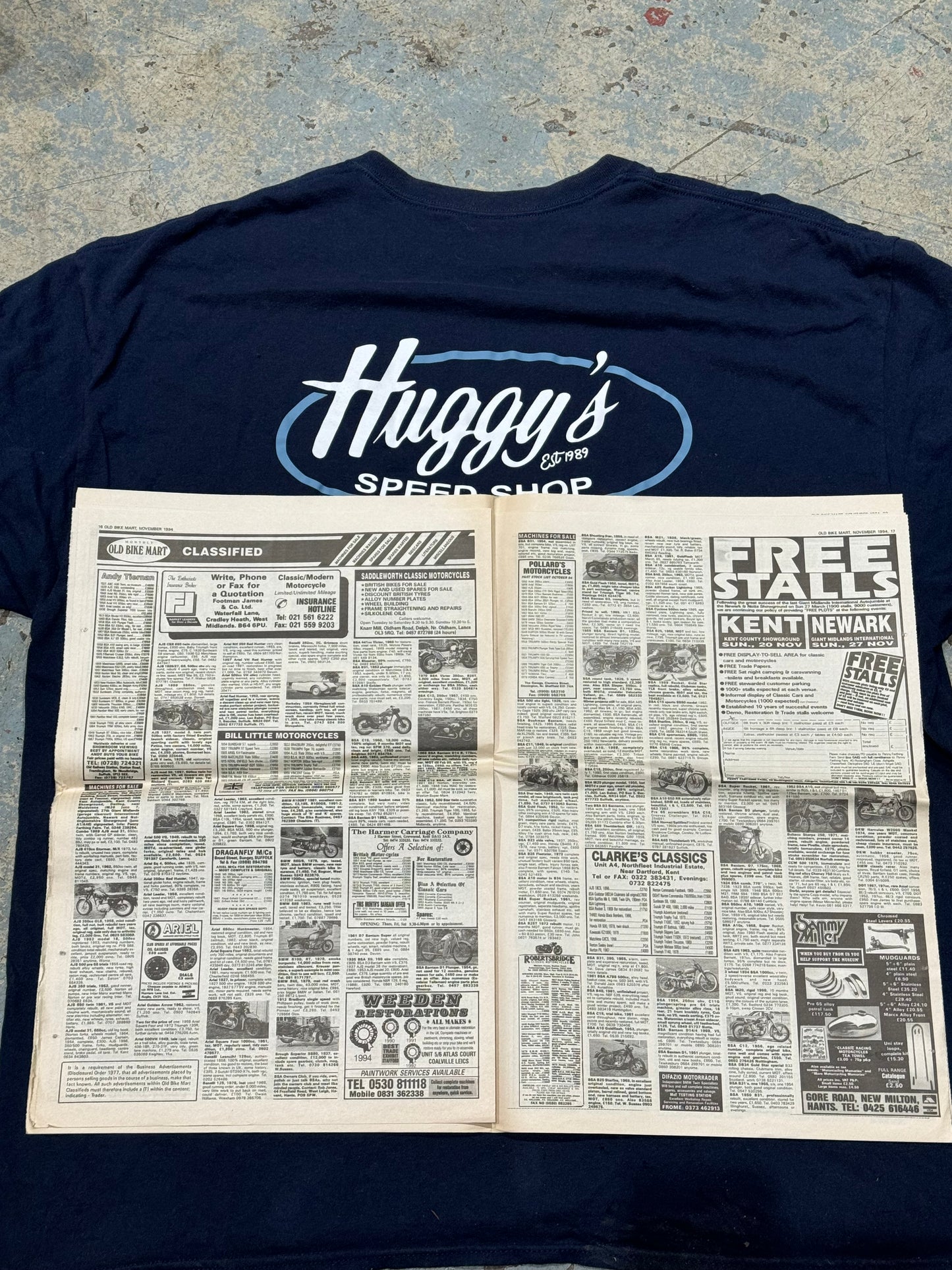 VINTAGE NOVEMBER 1994 OLD BIKE MART BOOKLET