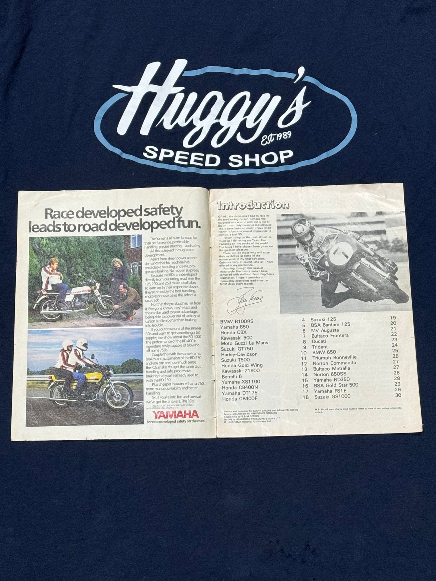 VINTAGE MOTOCYCLE MECHANICS BARRY SHEENES 30 BEST BIKES