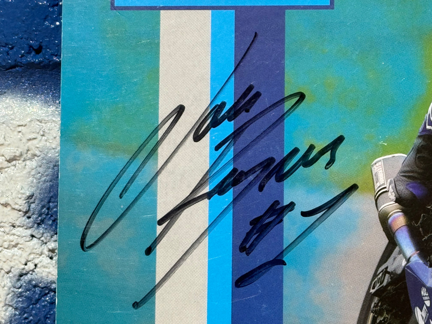 GENUINE JOHN RENALDS HAND SIGNED PHOTO