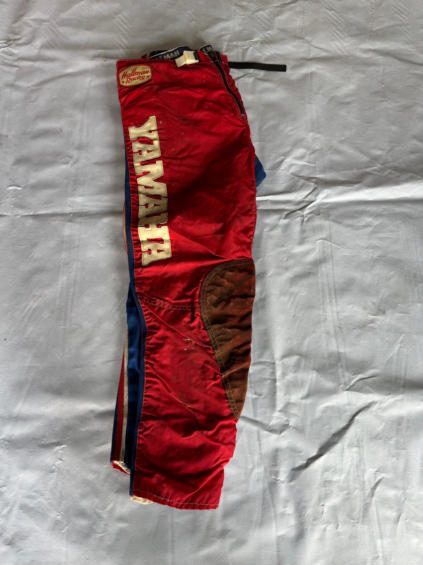 GENUINE VINTAGE HALLMAN RACING YAMAHA 36'' MOTOCROSS TROUSERS