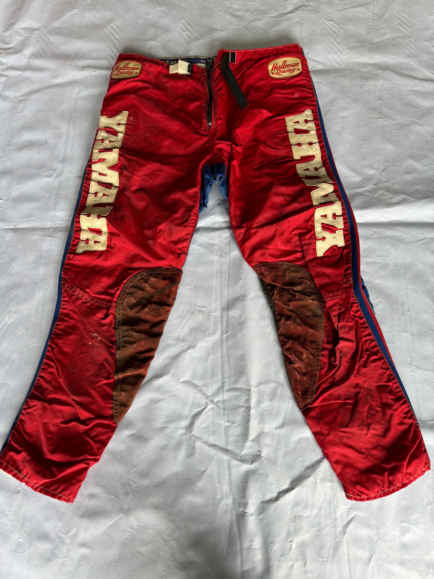 GENUINE VINTAGE HALLMAN RACING YAMAHA 36'' MOTOCROSS TROUSERS