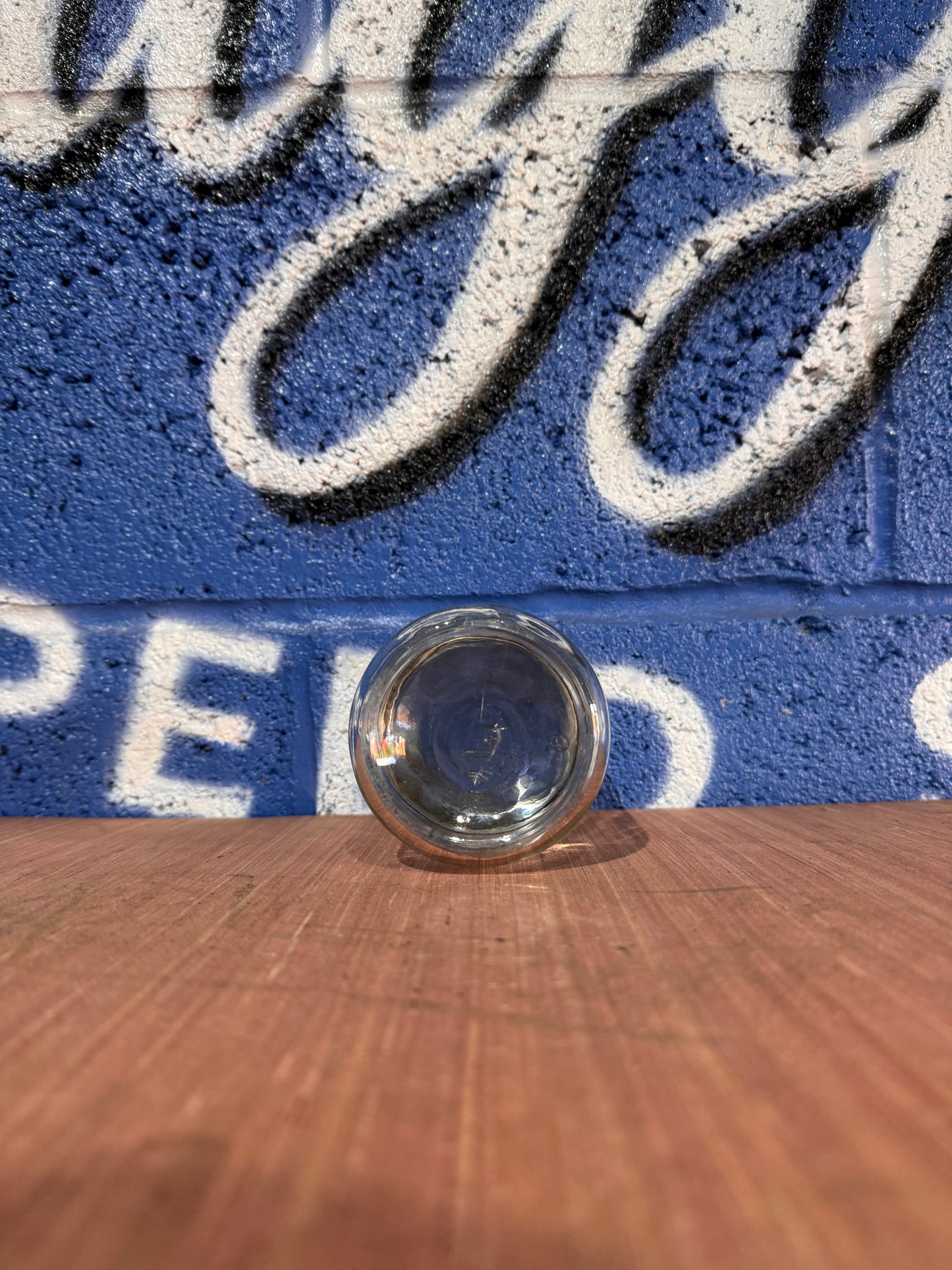 VINTAGE THE KILNER SMALL GLASS JAR