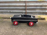 VINTAGE 1950'S? BLACK PEDAL CAR