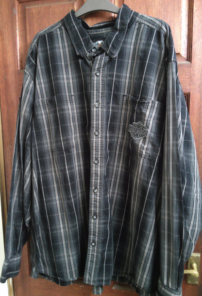 Official Harley Davidson checkered flannel shirt 4XL