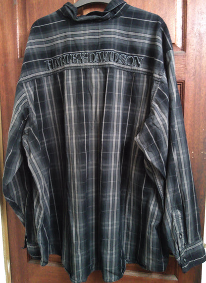 Official Harley Davidson checkered flannel shirt 4XL