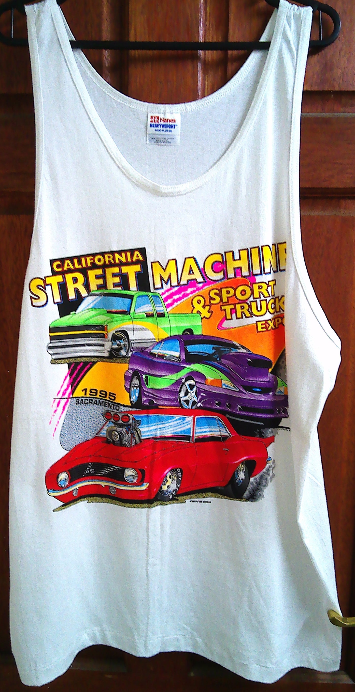 Hanes Street Machine vintage Tank top XL