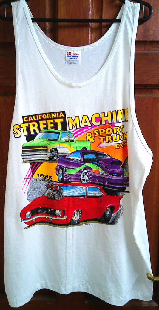 Hanes Street Machine vintage Tank top XL
