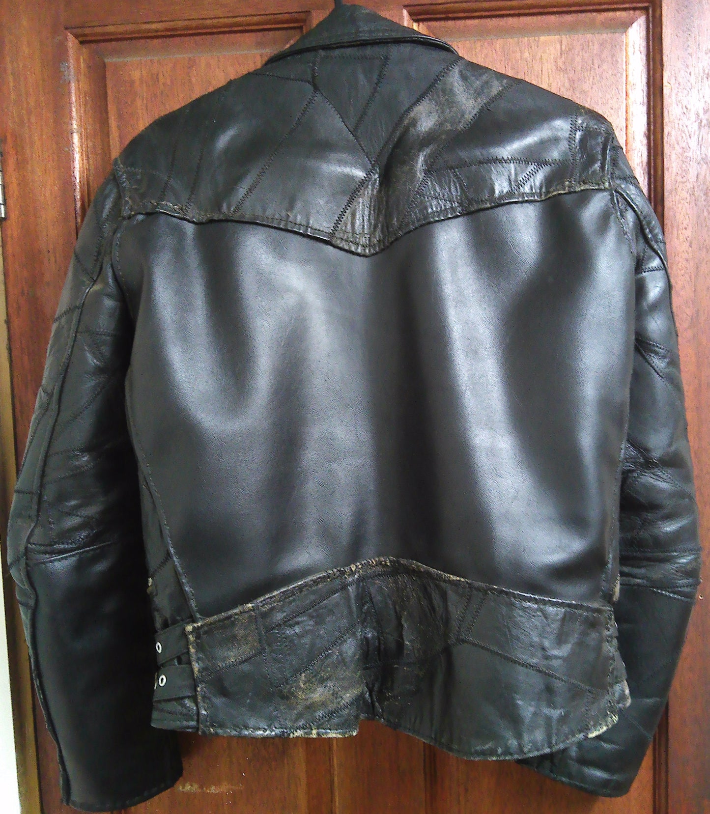 Harley Davidson leather motorcycling jacket 38