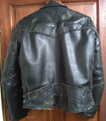 Harley Davidson leather motorcycling jacket 38