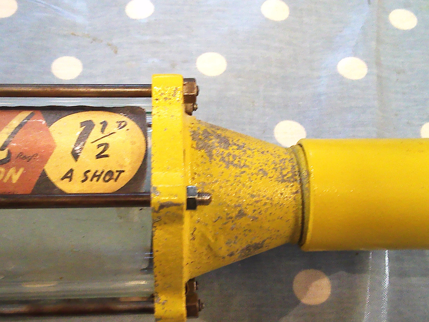 Vintage 1950's Carburol upper cylinder 2 stroke oil shot dispenser