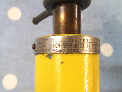 Vintage 1950's Carburol upper cylinder 2 stroke oil shot dispenser