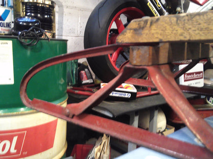 Vintage 1950's Flexible Flyer Steerable Snow Sled Model 47