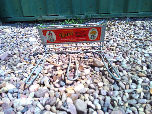 Vintage Vans shoe rack