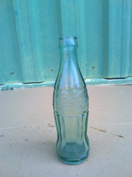 Individual vintage 1940/50s Coca Cola glass bottles