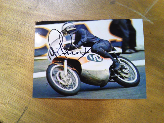 Authentic Phil Read hand signed image