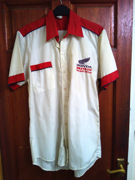 Honda Britain Racing Team vintage employee shirt