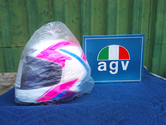 NOS 1990 AGV Legend vintage helmet Large