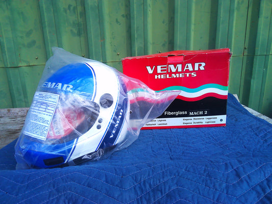 NOS 1988 Vemar Mach 2 vintage helmet