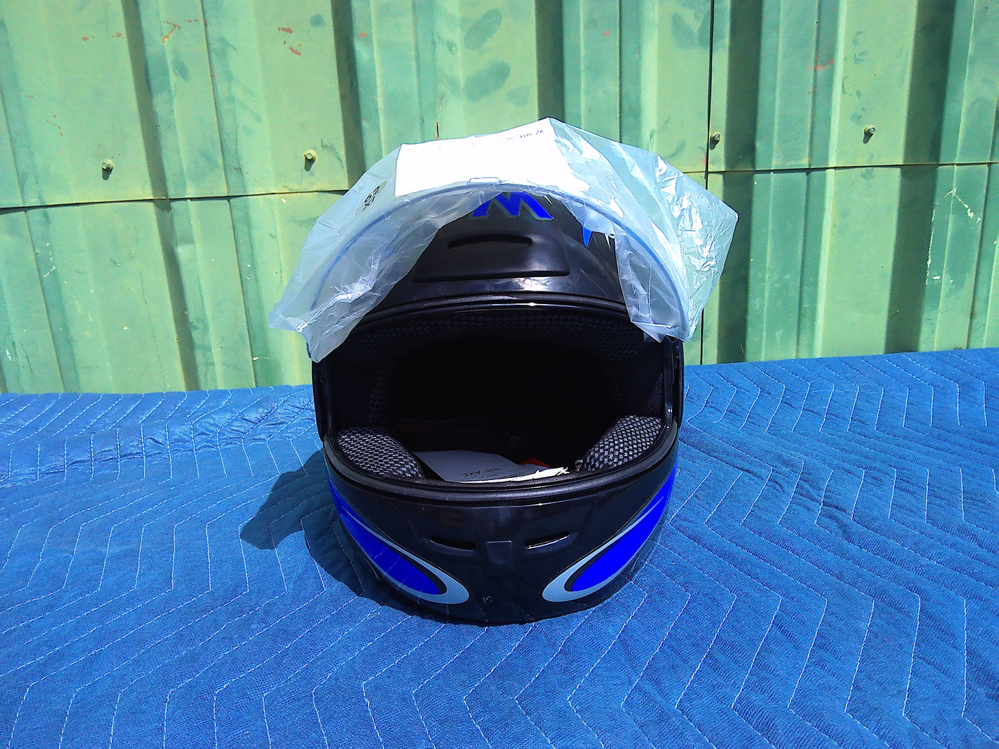 NOS FM vintage helmet X Large