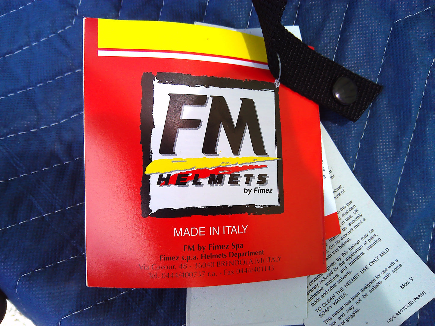 NOS FM vintage helmet X Large