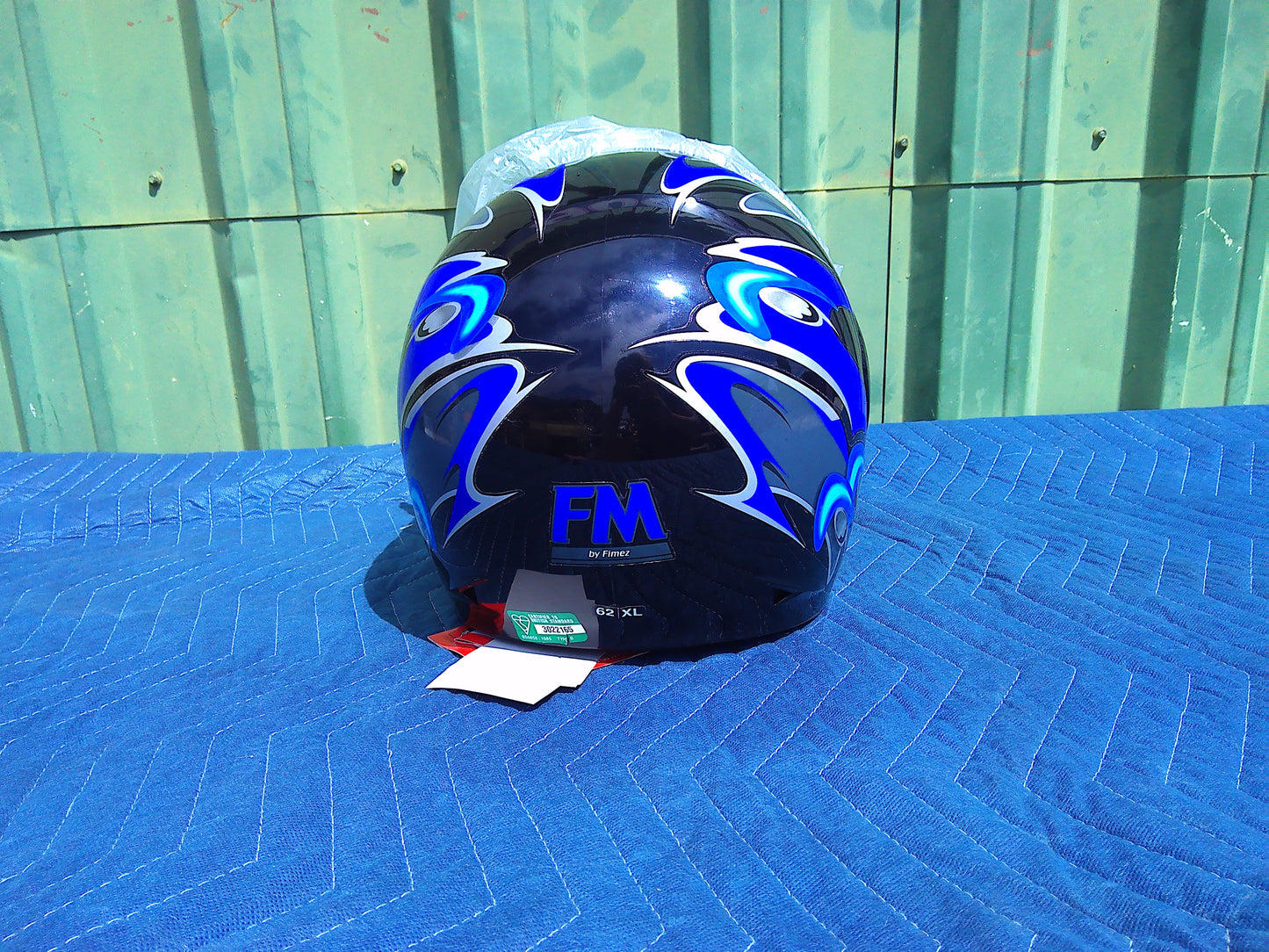 NOS FM vintage helmet X Large
