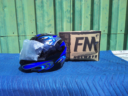 NOS FM vintage helmet X Large