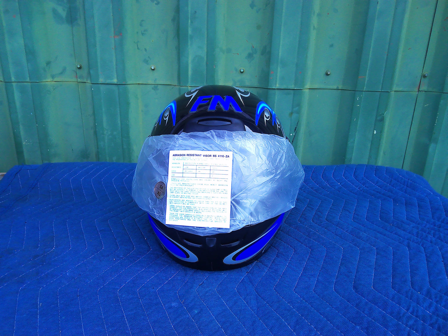 NOS FM vintage helmet X Small