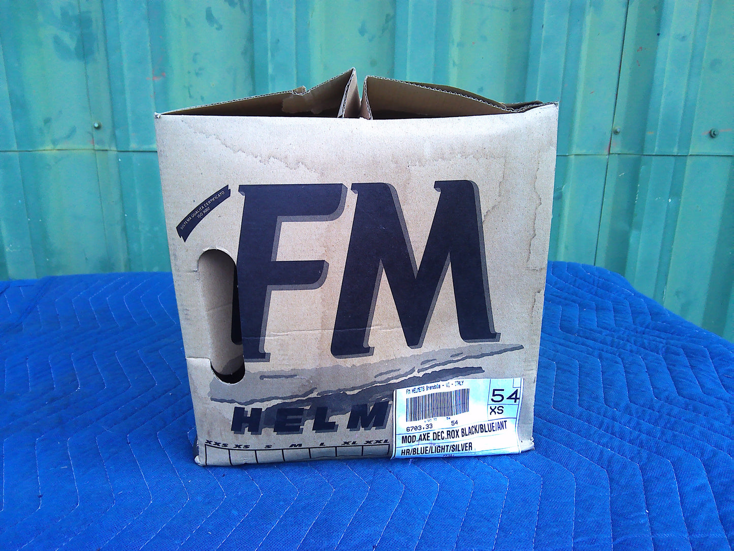 NOS FM vintage helmet X Small