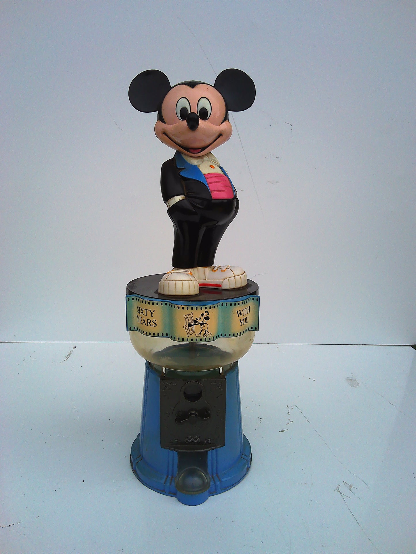 1988 retro Disney 60th Anniversary gumball/candy machine