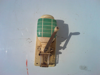 Vintage hand crank coffee grinder