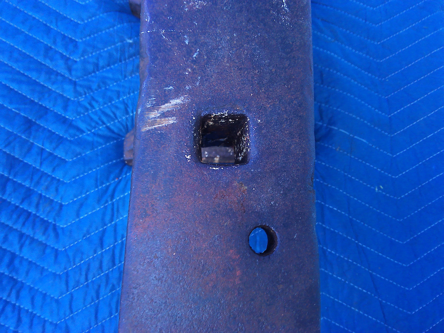 Genuine steel anvil