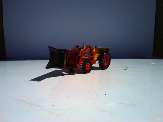 Vintage Die Cast Tri-Ang plough toy