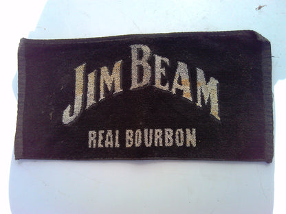 Genuine Jim Bean Real Bourbon flannel/ bar mat