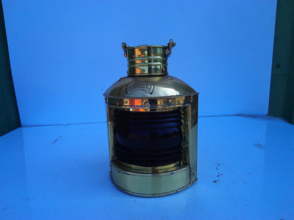 Port vintage brass oil lamp