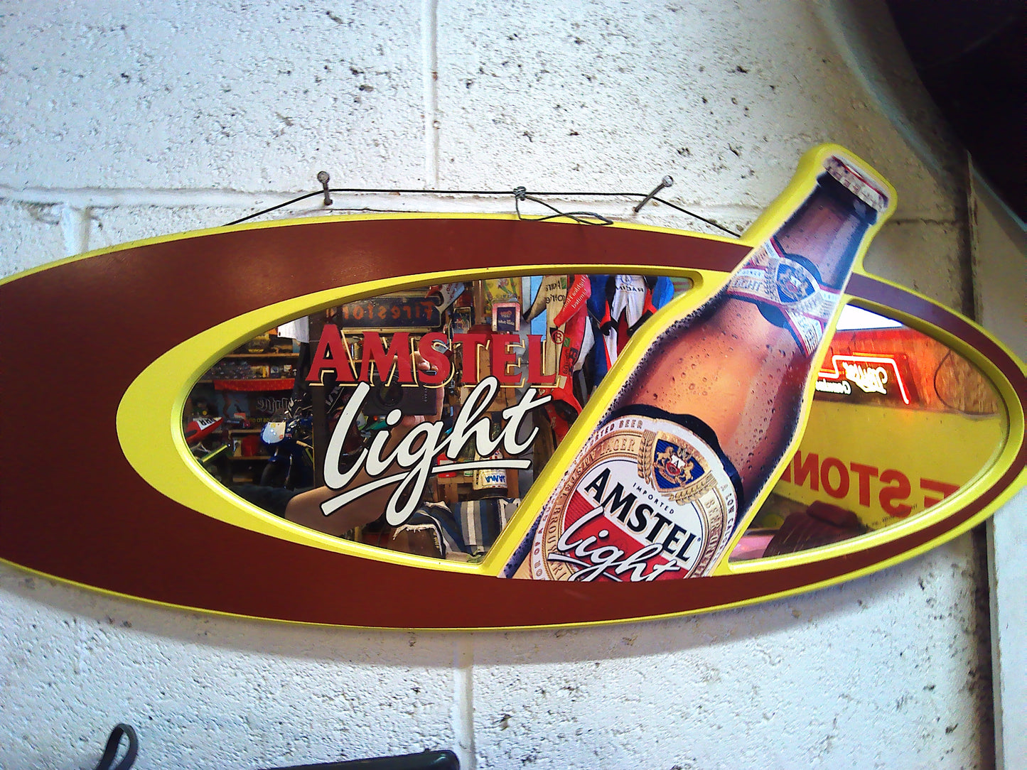 Amstel Light decorative mirror