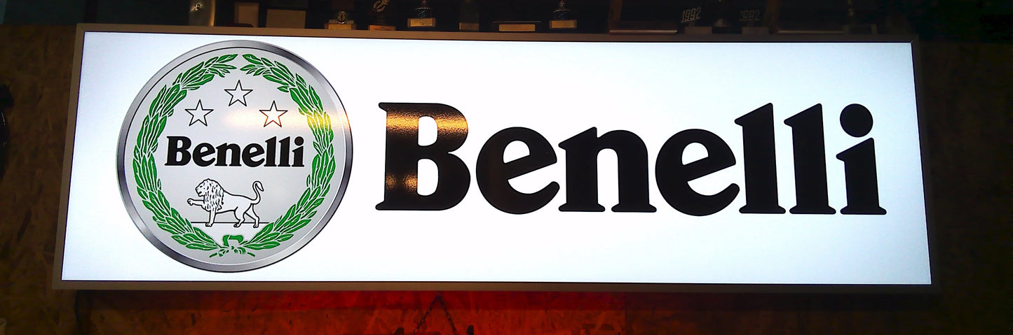 Benelli large dealer light sign