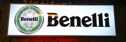 Benelli large dealer light sign