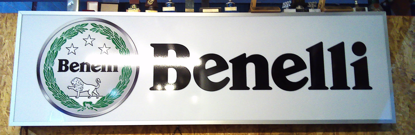 Benelli large dealer light sign