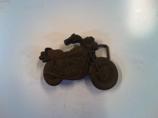 Suzuki GS 650/850 vintage brass belt buckle