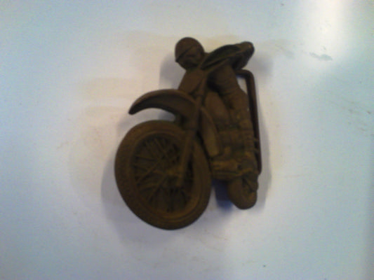 1979 Motocross vintage brass belt buckle