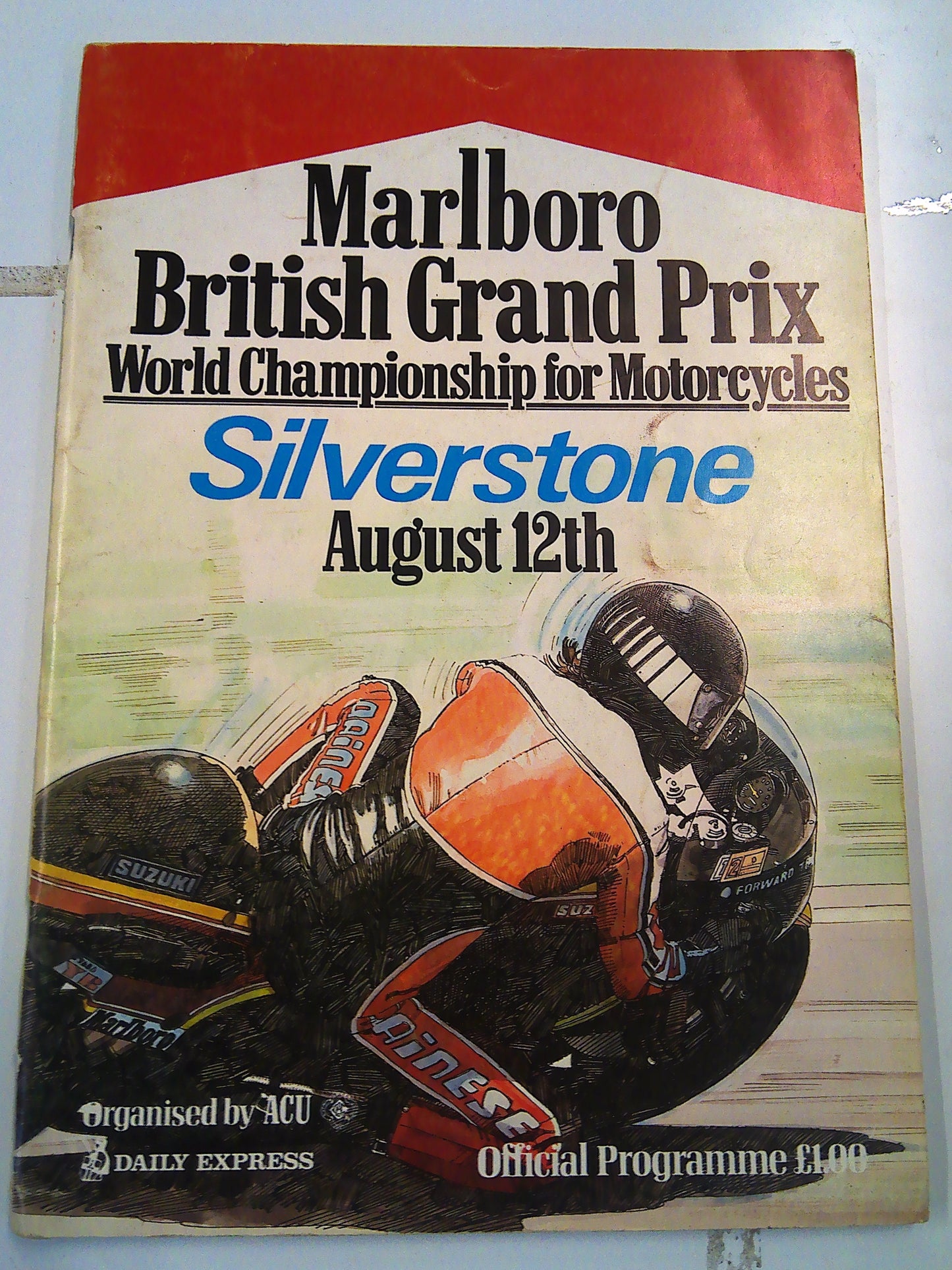 Set of Marlboro British GP and TransAtlantic Trophy programme guides
