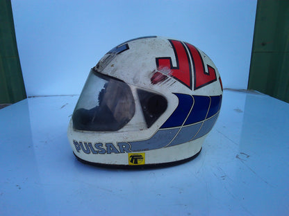1983 Mick Grant Stadium Pulsar vintage helmet
