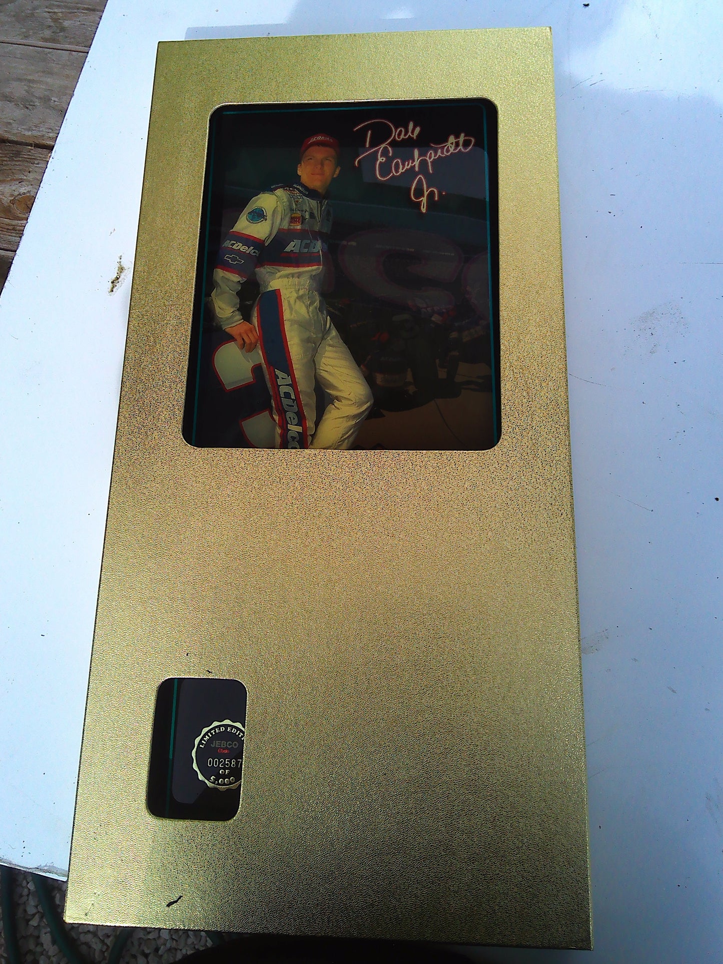 1 OF 5000 Dale Earnhardt Jr. NASCAR limited edition clock