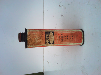 Motul Motor oil vintage metal oil can