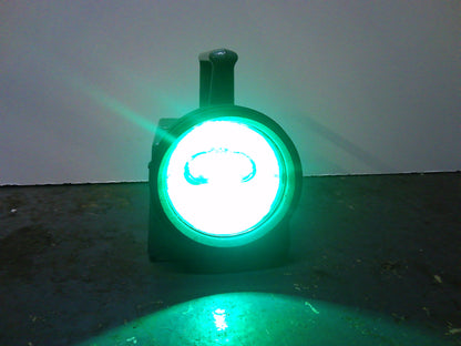 Vintage metal British Railways Bardic signal lamp